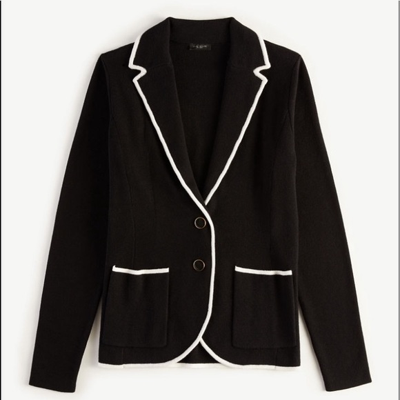 Ann Taylor Sweater Blazer 
